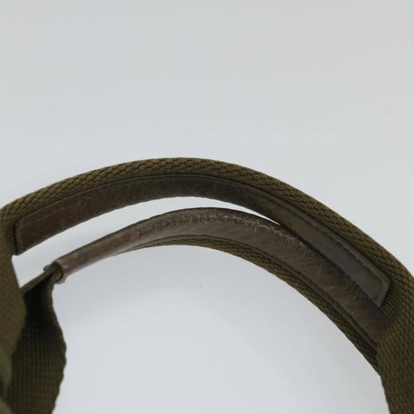 PRADA Hand Bag Nylon Khaki Auth 57260 - Picture 8 of 16